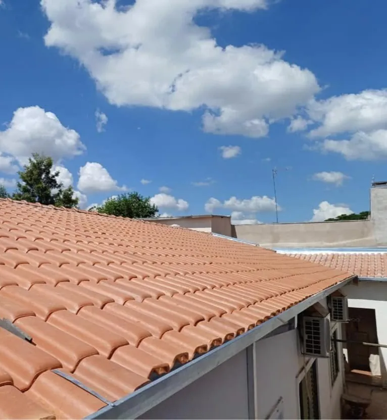 Calha instalada pela Alfa Calhas